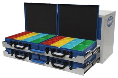 Case drawers for vans